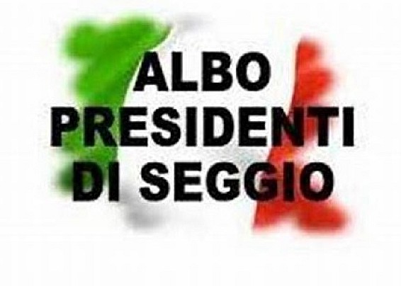 Avviso - Aggiornamento Albo Presidenti di Seggio Elettorale