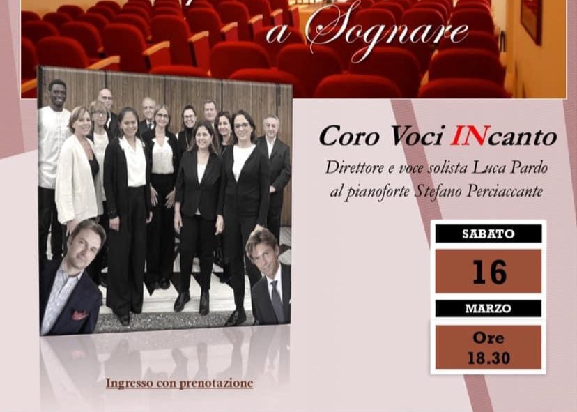 “HO IMPARATO A SOGNARE”: 16 MARZO ORE 18.30, LUDUS TONALIS ACCADEMIA