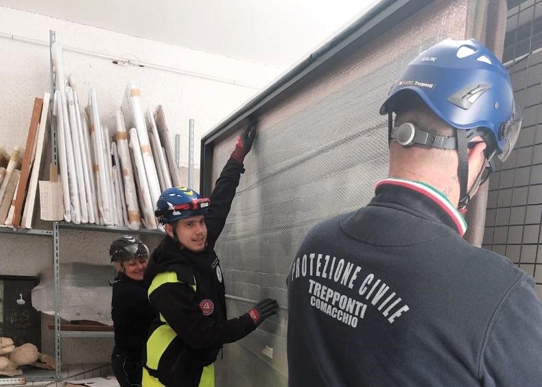 Casa Museo Remo Brindisi, Progetto di collaborazione con la protezione civile "Trepponti"