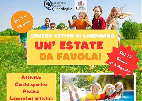 CENTRO ESTIVO COMUNALE "UN'ESTATE DA FAVOLA"
