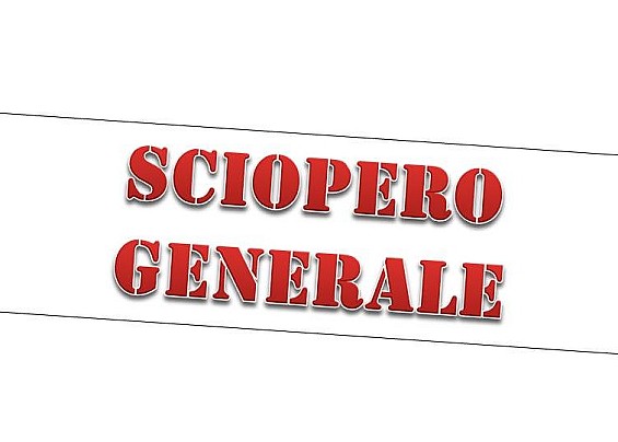 Sciopero generale nazionale proclamato da CGIL e UIL per il giorno 11 aprile 2024.