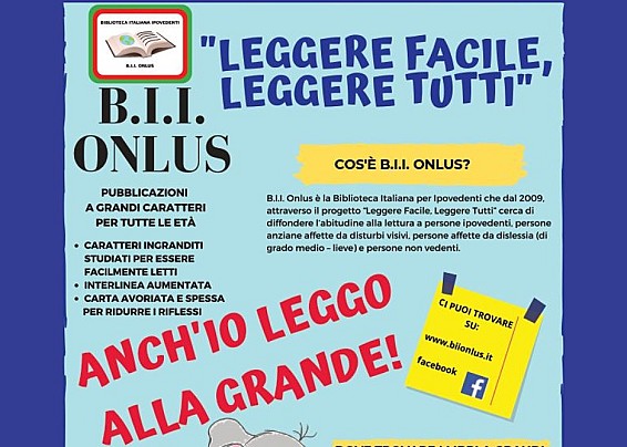 ANCH'IO LEGGO ALLA GRANDE!