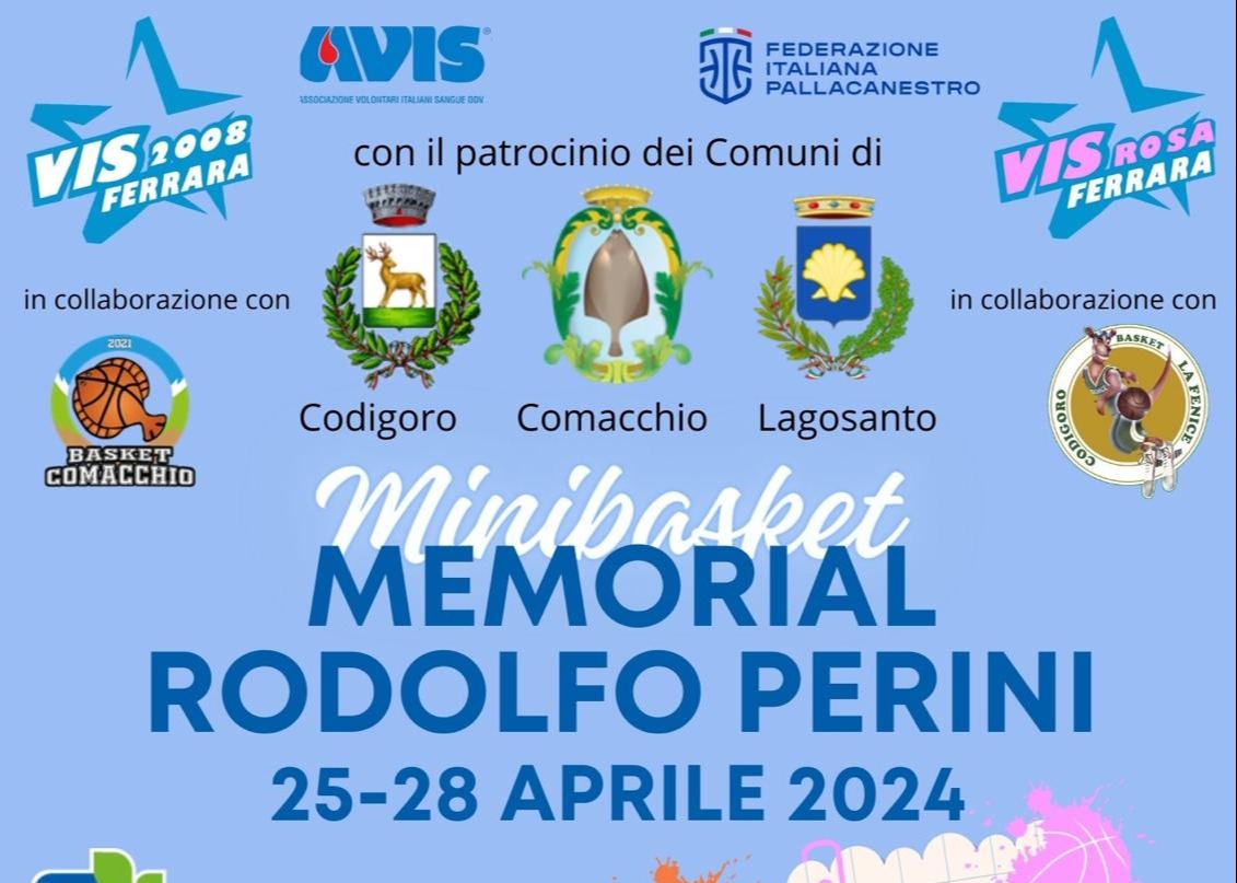Torneo di minibasket Memorial Rodolfo Perini 2024