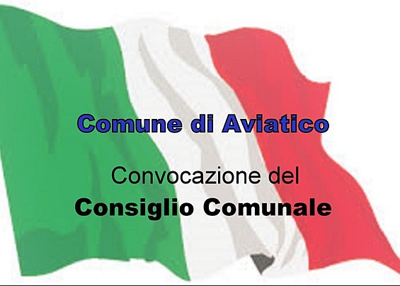 Avviso di convocazione del Consiglio Comunale