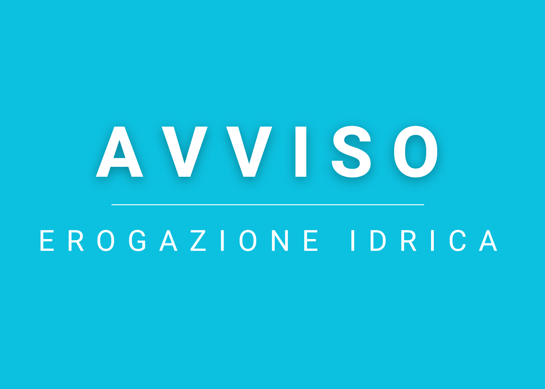 Cali di pressione erogazione idrica