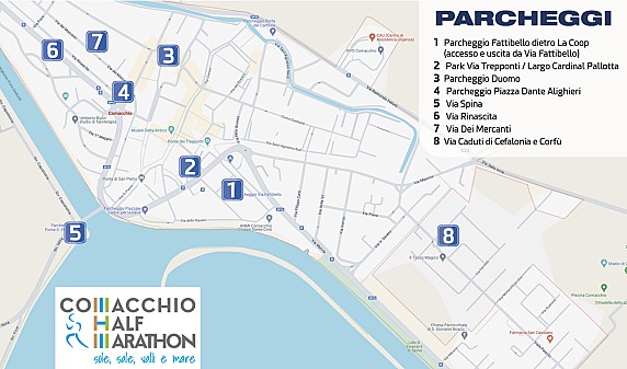 Parcheggi - Comacchio Half Marathon