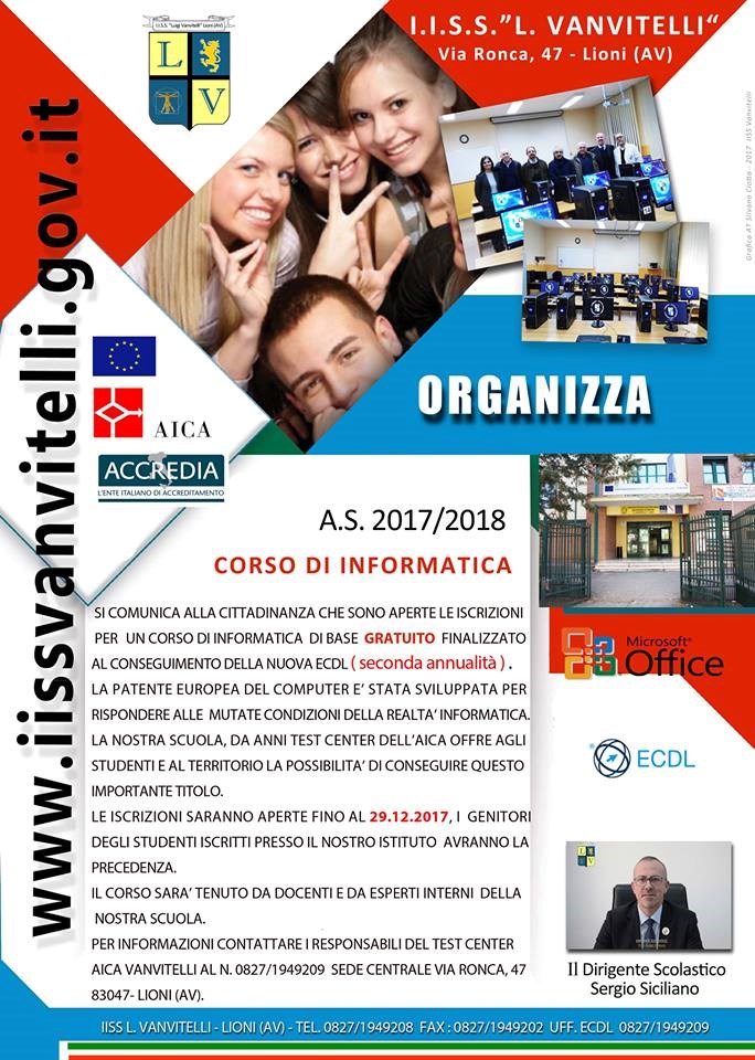 CORSI DI INFORMATICA -I.I.S.S. VANVITELLI