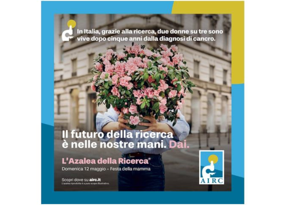 LA FORZA DELLE DONNE: TORNA L’AZALEA DELLA RICERCA, ANCHE A RIANO