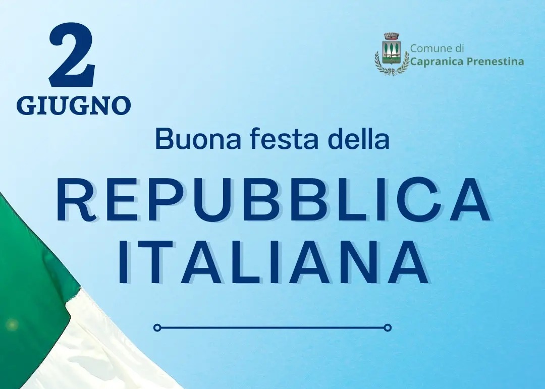 Festa della Repubblica !