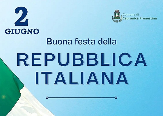 Festa della Repubblica !