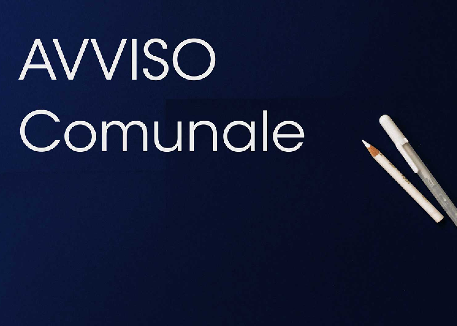 AVVISO PUBBLICO