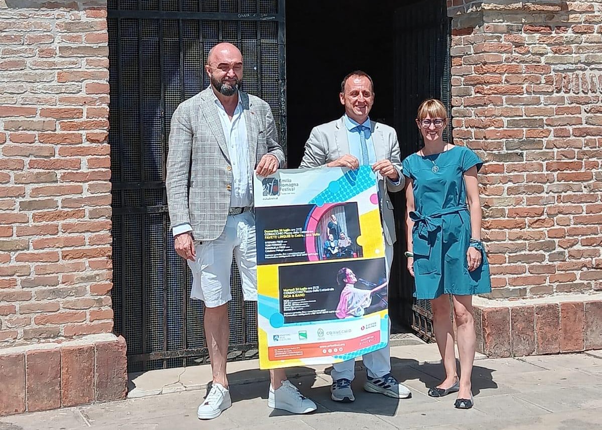 Comacchio, Noa in concerto e i "Favete linguis" con Stefano Fresi per la 24esima edizione di Emilia Romagna Festival