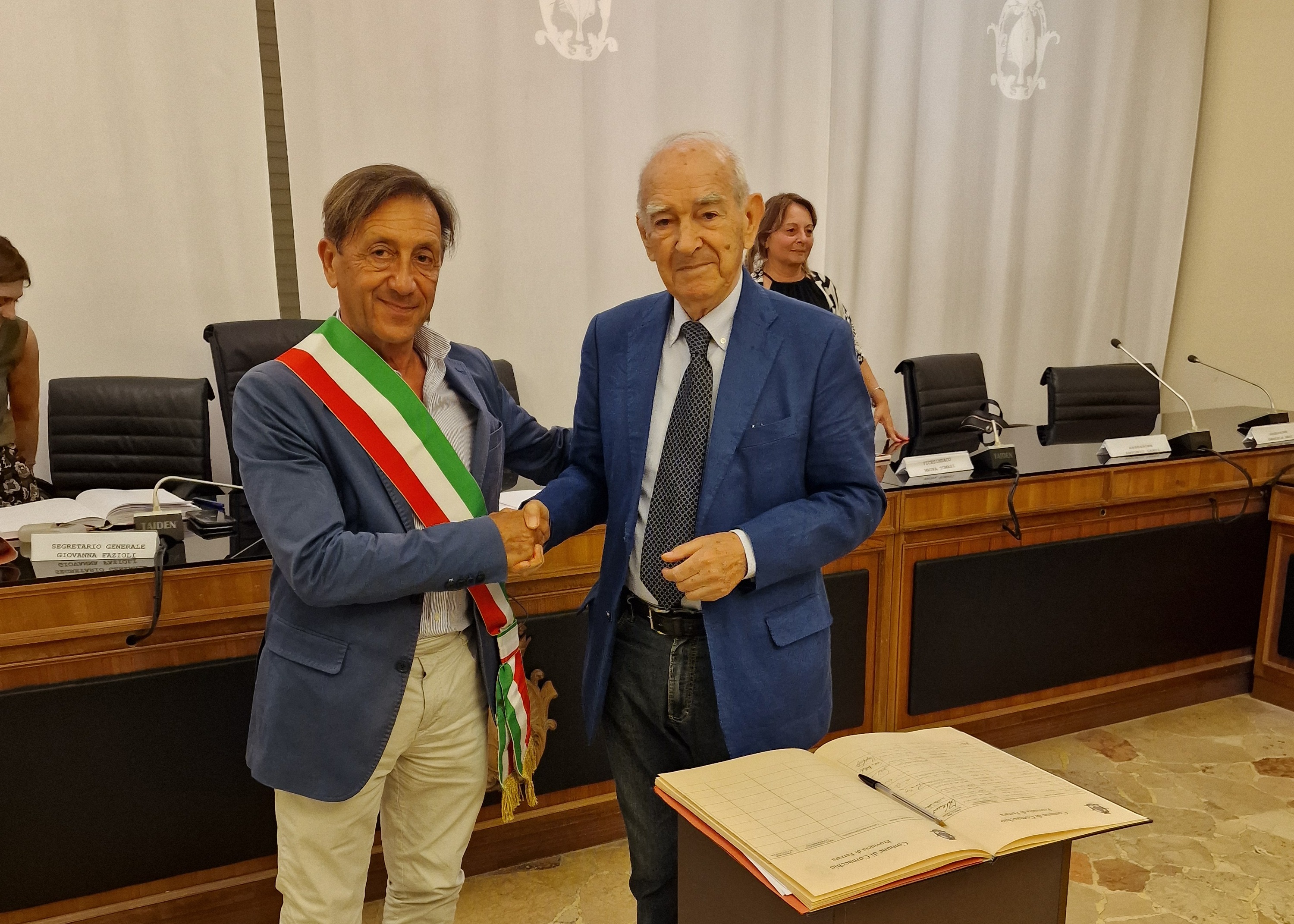 L'architetto Diego Maestri encomiato con la riconoscenza civica dal Comune di Comacchio