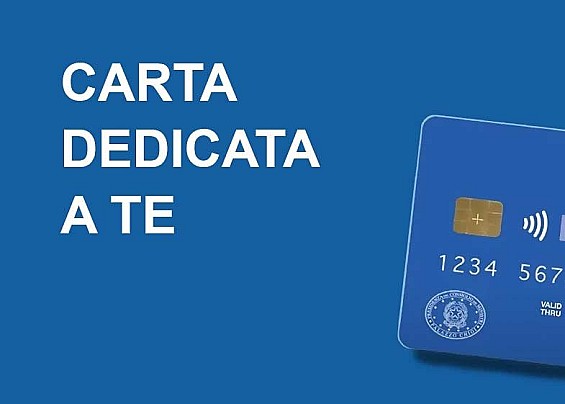 CARTA SOLIDALE ACQUISTI "DEDICATA A TE" - ANNUALITA' 2024