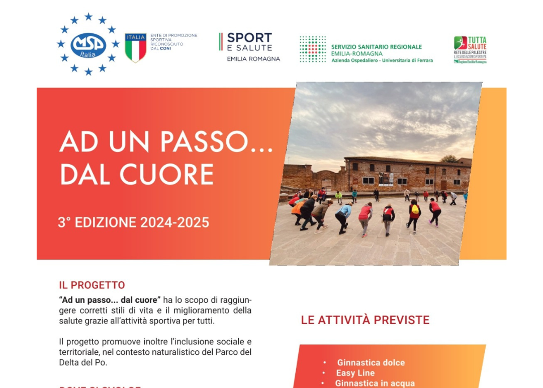 Progetto "Ad un passo... dal cuore" | Terza edizione 2024-2025