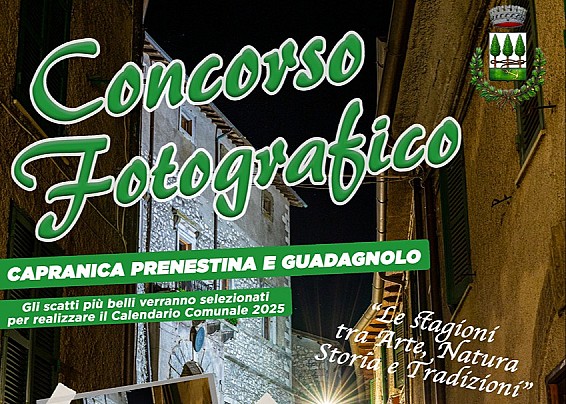 Concorso Fotografico "Le Stagioni tra Arte,Natura,Storia e Tradizioni"