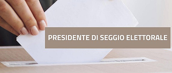 Istanza di iscrizione nell'Albo dei Presidenti di Seggio