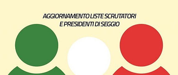 Aggiornamento Albo Unico delle persone idonee all'Ufficio di Presidenti e Scrutatori di Seggio Elettorale
