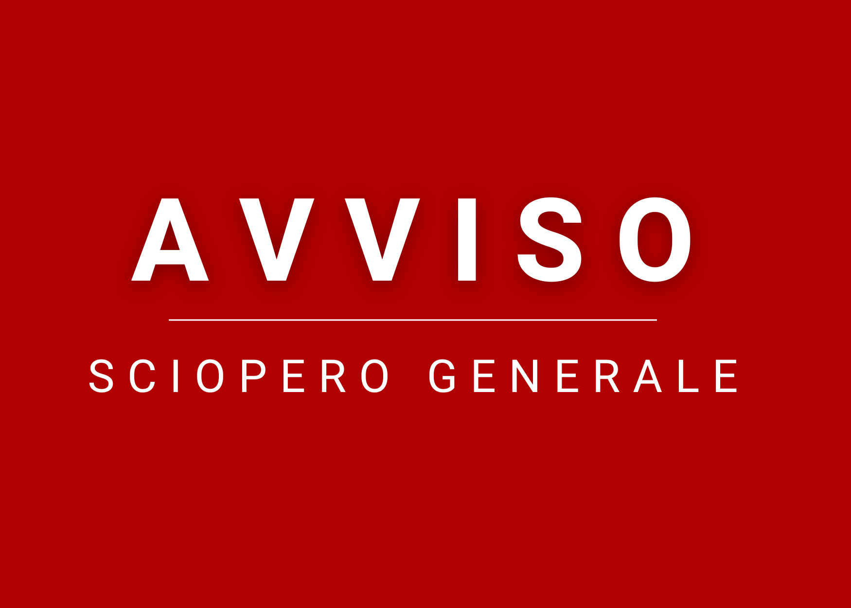Sciopero generale il 29 novembre 2024