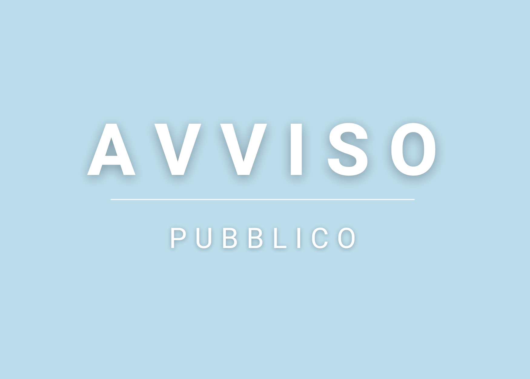 Avviso | Bando di concorso pubblico profilo professionale di assistente sociale
