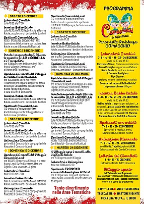 Comacchioland programma