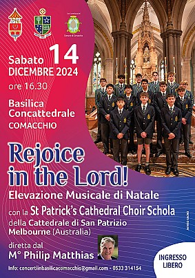 Locandina Rejoice in the Lord