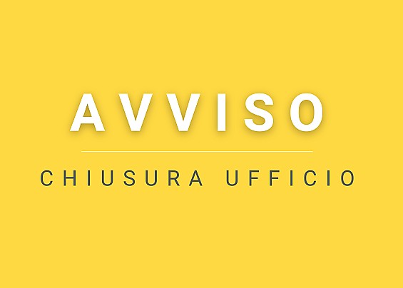 Chiusura Ufficio commercio