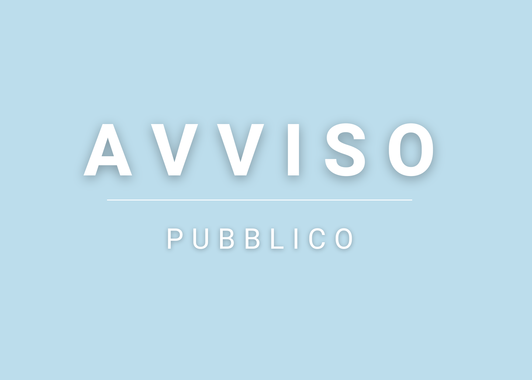 Avviso | Bando di concorso pubblico per Dirigente tecnico