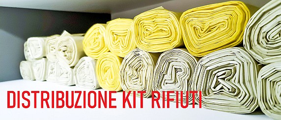 Distribuzione kit sacchi per la raccolta differenziata