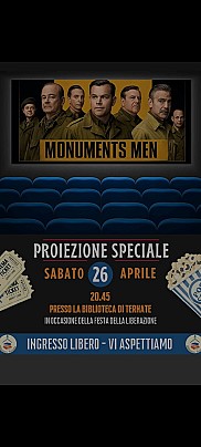 Proiezione Monuments men