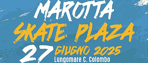 Venerdì 27 giugno si inaugura la skate plaza: nuova area per gli amanti dello skateboard sul lungomare di Marotta