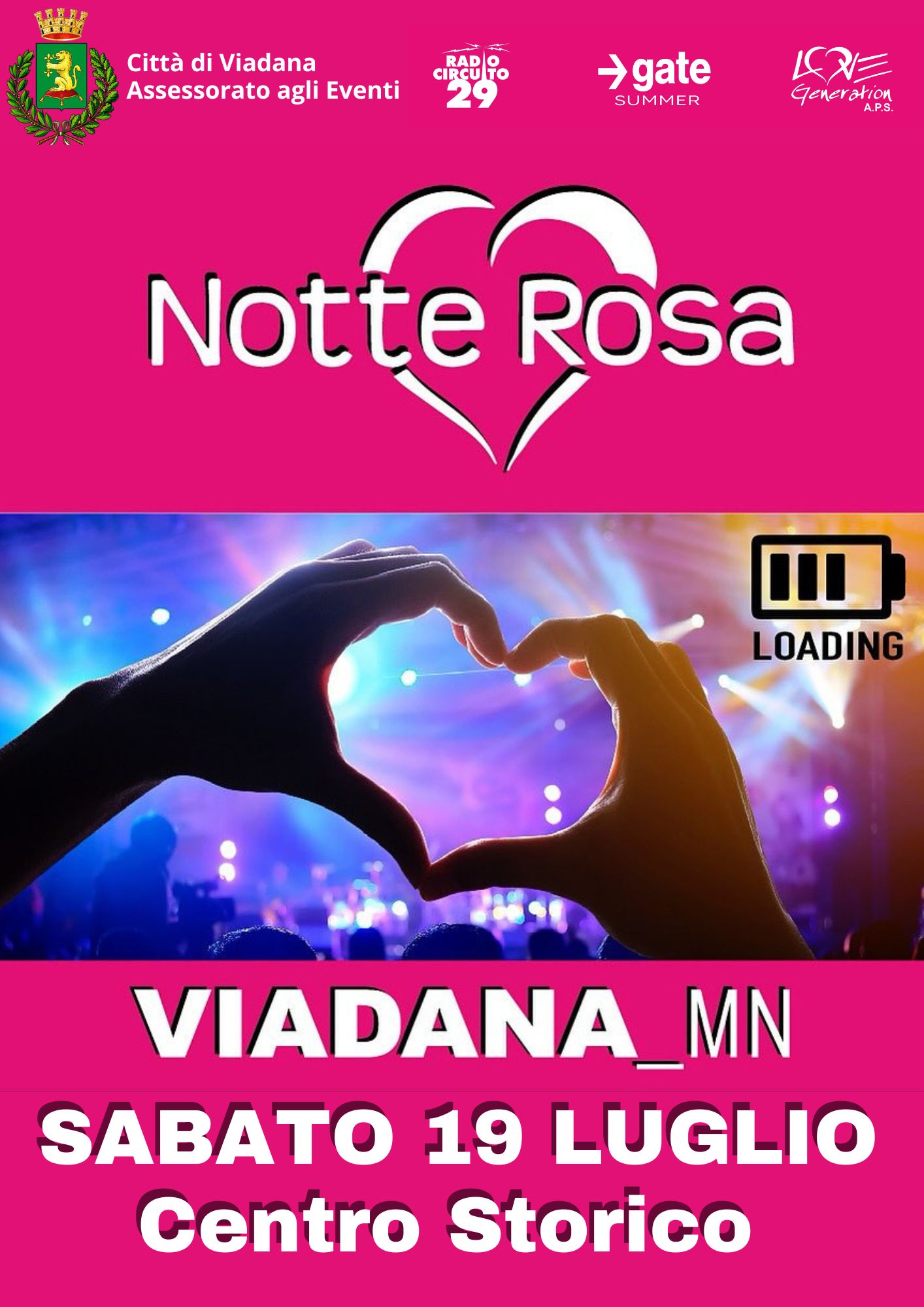 NOTTE ROSA VIADANA
