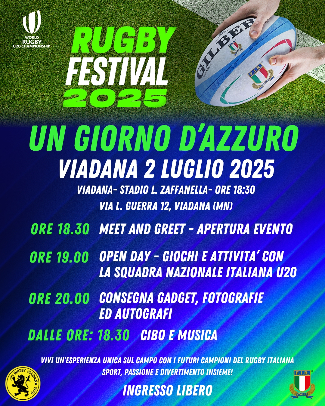 rugby 2 luglio