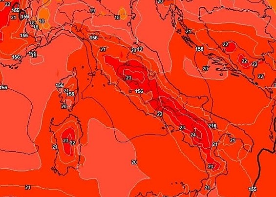 AVVISO: PROTEZIONE CIVILE - ONDATA DI CALORE