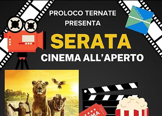 Serata cinema all'aperto