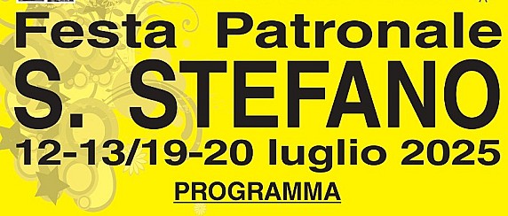 Festa patronale di S. Stefano 2025