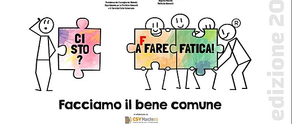 CI STO? AFFARE FATICA! FACCIAMO IL BENE COMUNE EDIZIONE 2025