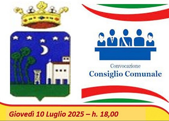 CONVOCAZIONE CONSIGLIO COMUNALE