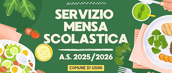 SERVIZIO MENSA SCOLASTICA – ANNO SCOLASTICO 2025/2026