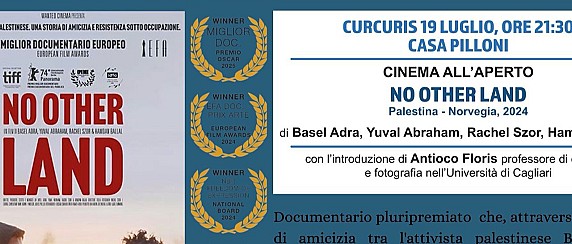 Cinema - No Other Land - ore 21:30