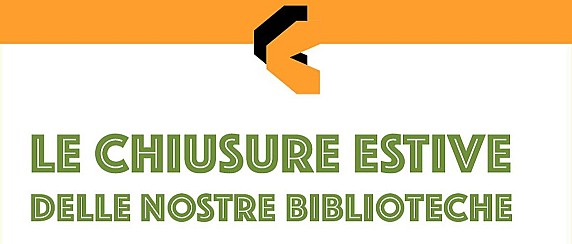 Biblioteca, programmate le chiusure estive