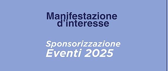 Sponsorizzazione degli eventi 2025
