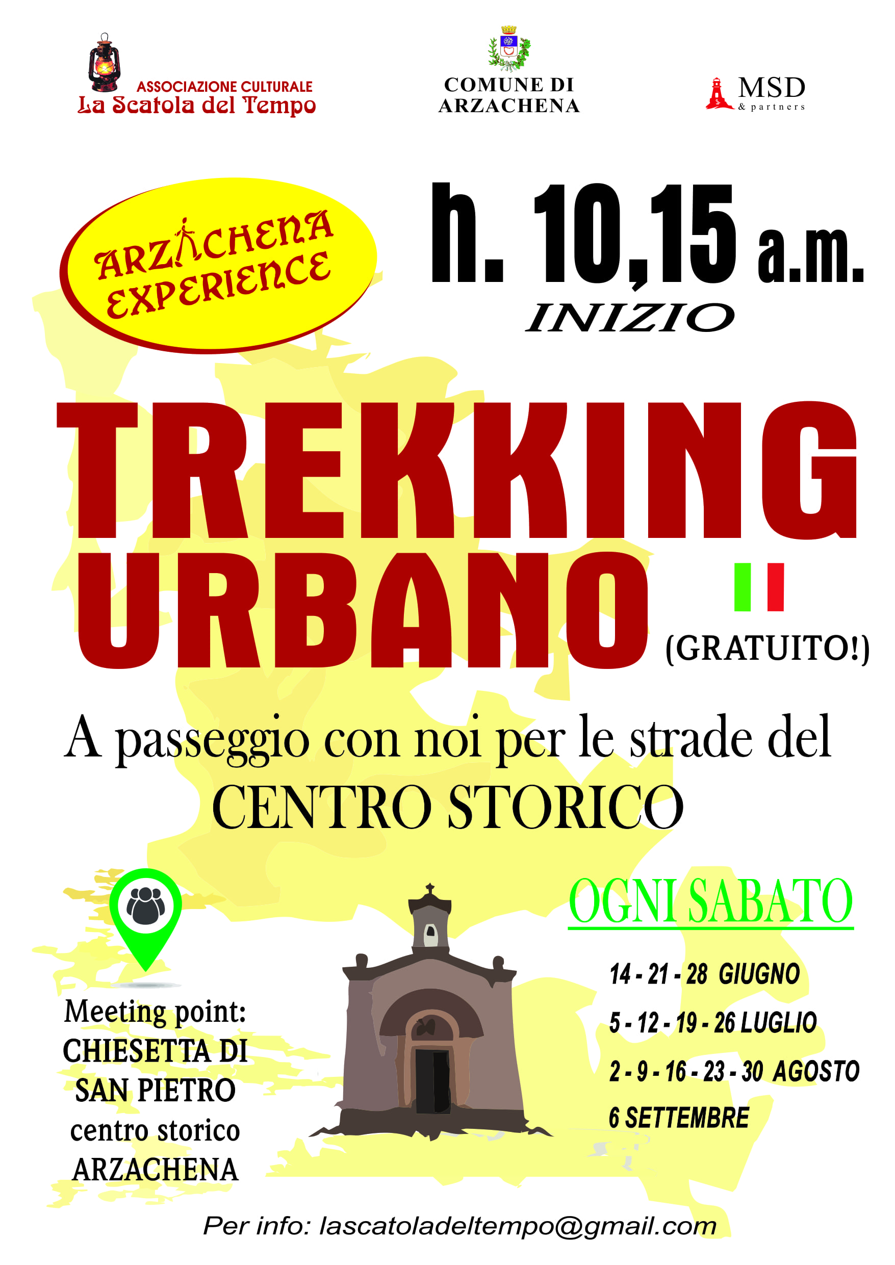 LOCANDINA Trekking Arzachena