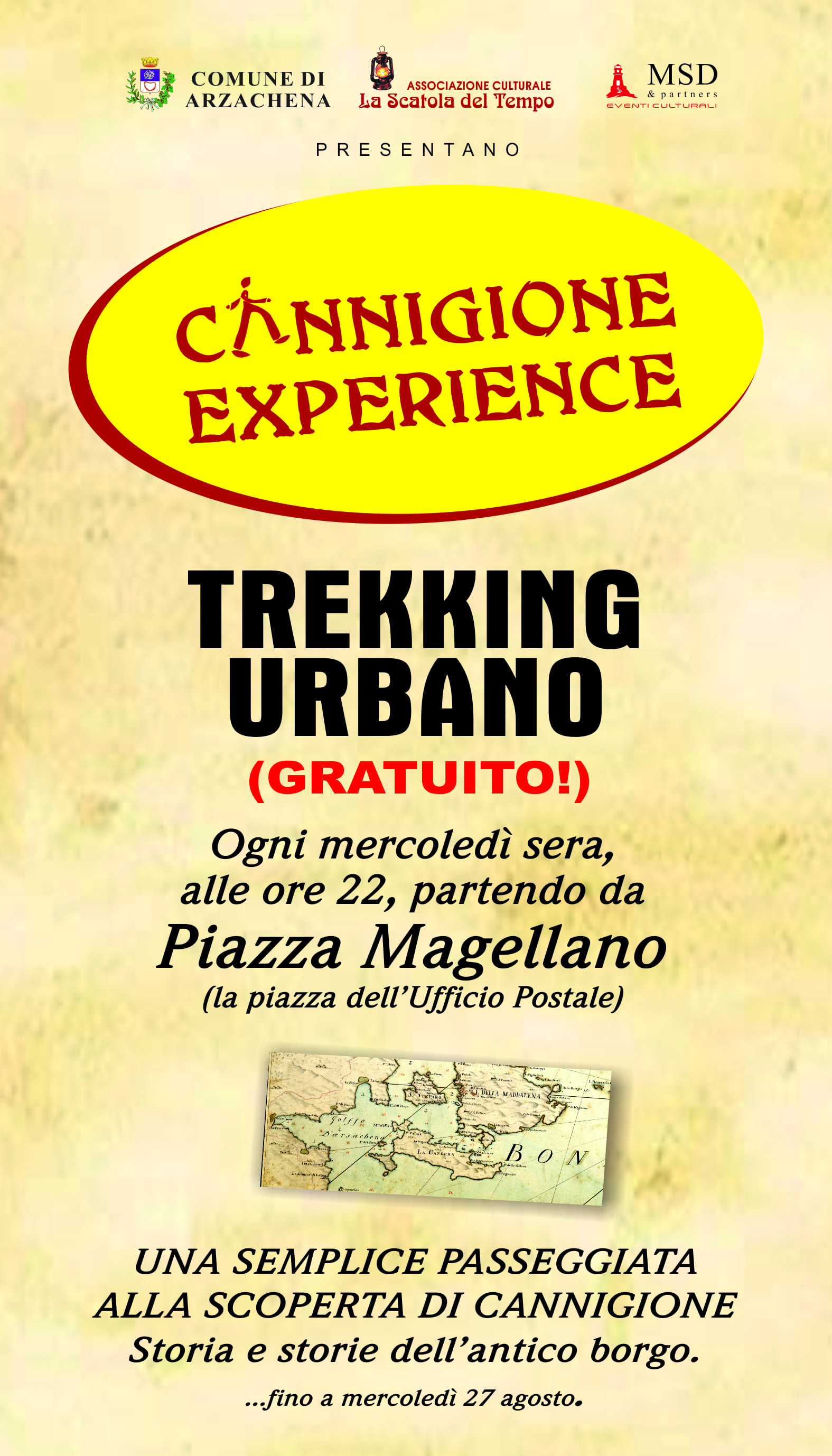 Locandina Trekking Cannigione
