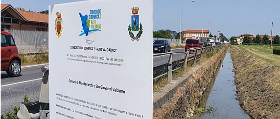 Chiusura del Canale Battagli per l'esecuzione dei lavori di ripulitura del fondo