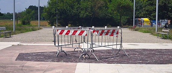 Lavori in piazza della Pace: due fasi per il ripristino della pavimentazione