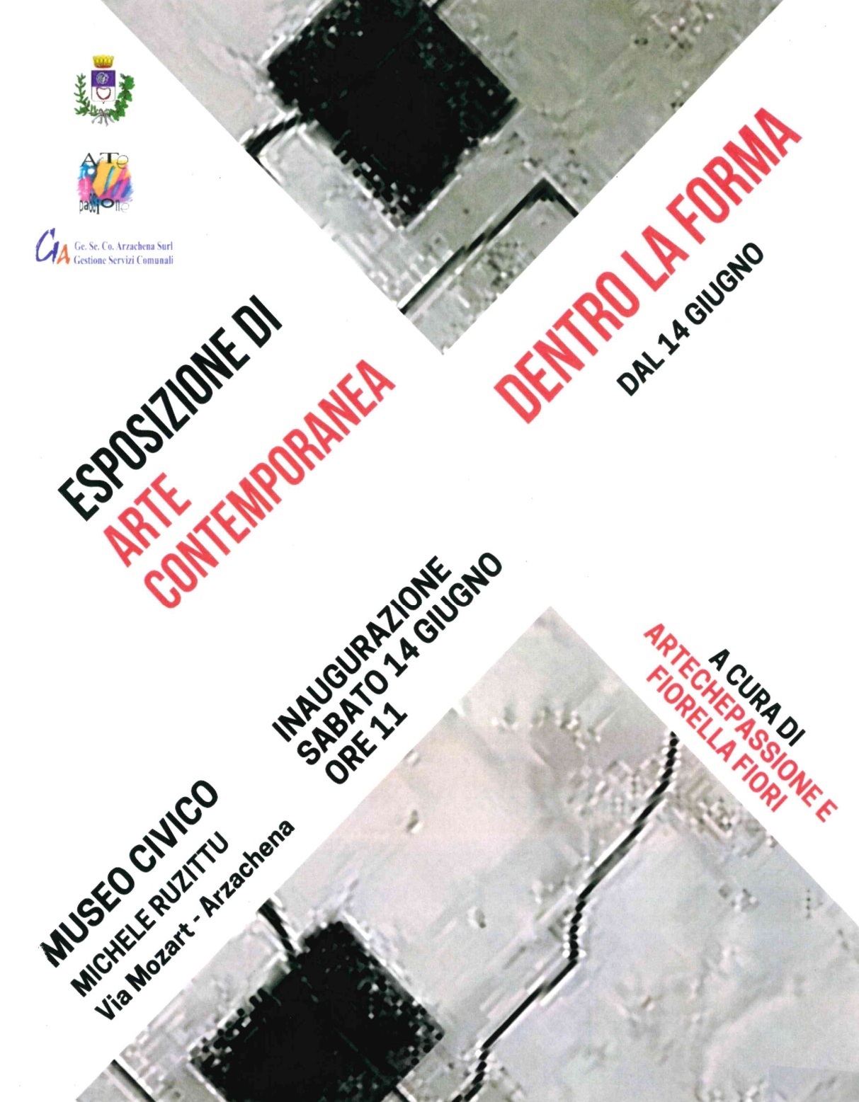 Esposizione Arte Contemporanea DENTRO LA FORMA_locandina