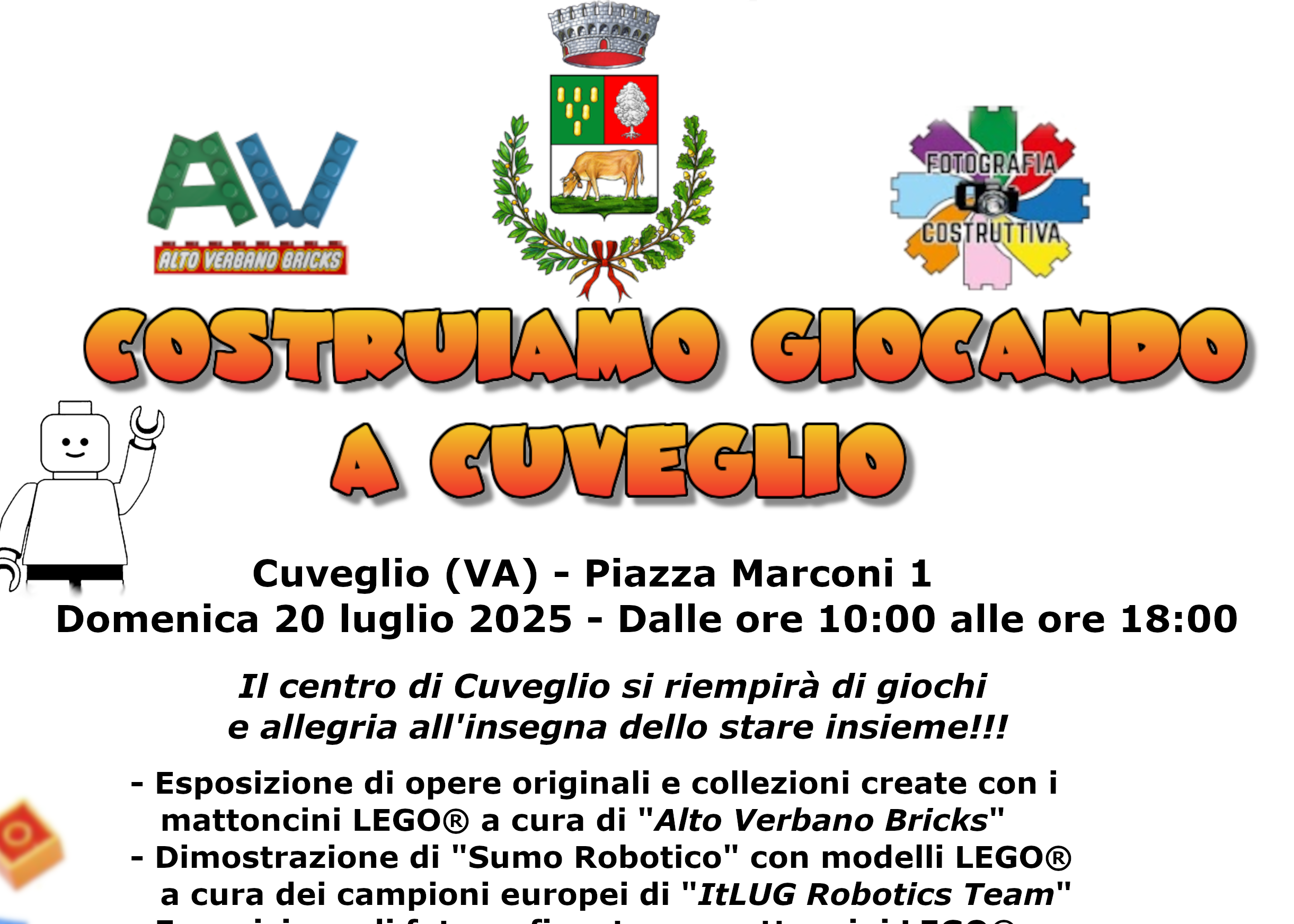 Evento "Costruiamo giocando a  Cuveglio"