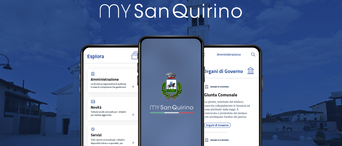 Il Comune di San Quirino lancia la sua nuova app: disponibile su App Store e Play Store