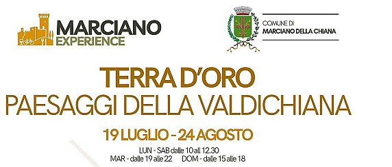 TERRA D'ORO - PAESAGGI DELLA VALDICHIANA 19 LUGLIO - 24 AGOSTO 2025